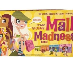 2004 ELECTRONIC TALKING MALL MADNESS BOARD GAME MILTON BRADLEY